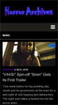 Mobile Screenshot of horrorarchives.com